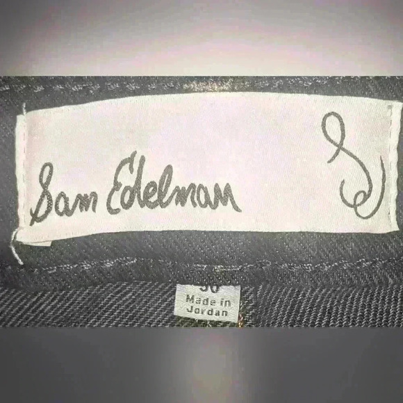 *NEW* SAM EDELMAN HIGH RISE BAY FLARE DENIM. - Picture 7 of 8